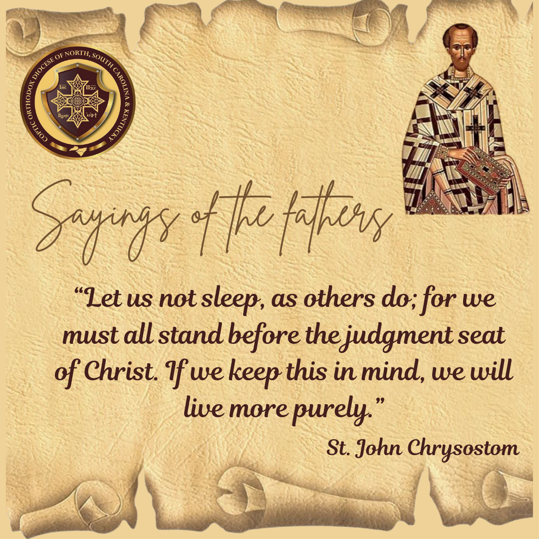 Saying by St. John Chrysostom